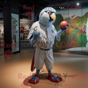 Silver Parrot mascot...