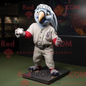 Silver Parrot mascot...