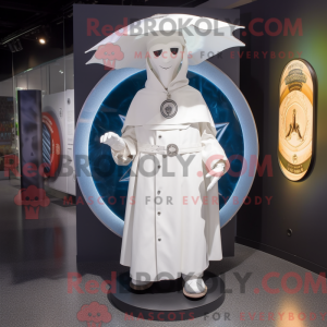 White Celtic Shield mascot...