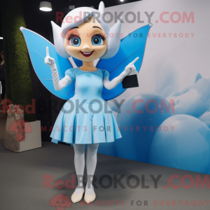 Sky Blue Tooth Fairy mascot...