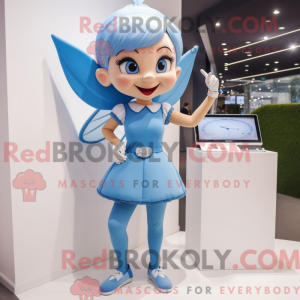 Disfraz de mascota Sky Blue...