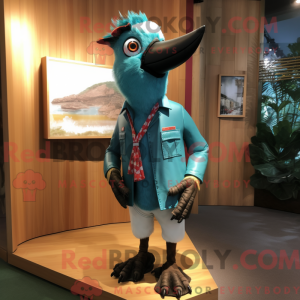 Turkis spætte maskot...
