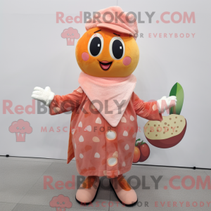 Disfraz de mascota de Peach...