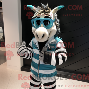 Disfraz de mascota Teal...