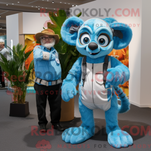 Disfraz de mascota Sky Blue...