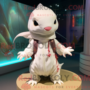 Witte Axolotls...