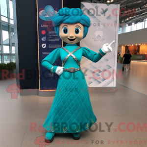 Turquoise Irish Dancer...