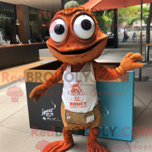 Rust Ceviche maskot kostume...