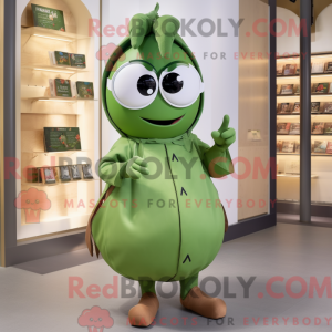 Olive Pepper maskot kostyme...