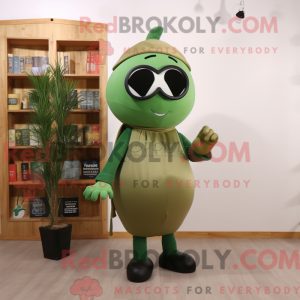 Olive Pepper mascot costume...