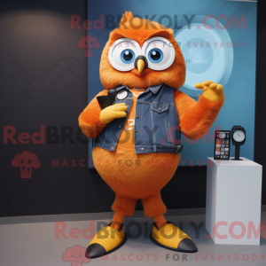 Disfraz de mascota Orange...