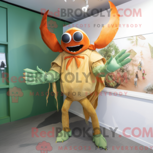 Olive Lobster Bisque maskot...