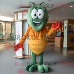 Maskottchenkostüm Olive...