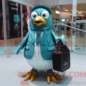 Disfraz de mascota Teal...