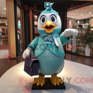 Disfraz de mascota Teal...