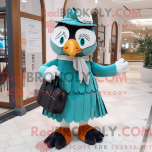 Disfraz de mascota Teal...