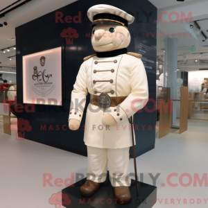 Cream Civil War Soldier...