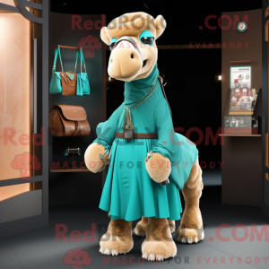 Disfraz de mascota Teal...