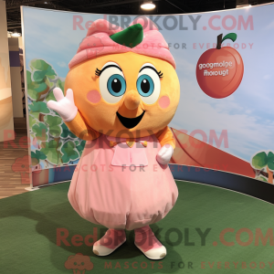 Peach Sow maskotdraktfigur...
