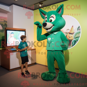 Costume mascotte de Dingo...