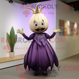 Purple Onion maskot kostume...