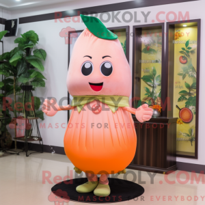 Pfirsichmelone Maskottchen...