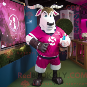 Costume de mascotte de zébu...