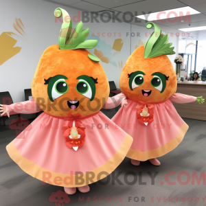 Peach Tacos mascottekostuum...