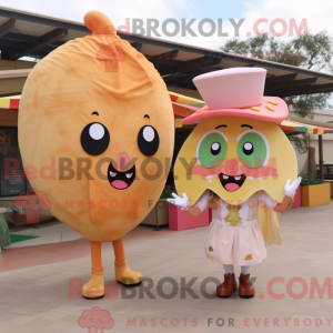Peach Tacos mascottekostuum...
