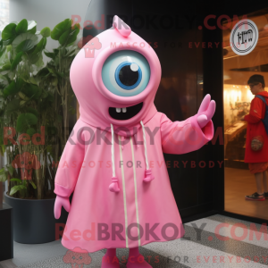 Mascotte de Cyclope rose...