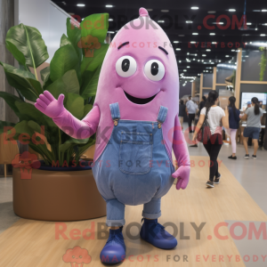 Pink Eggplant mascot...
