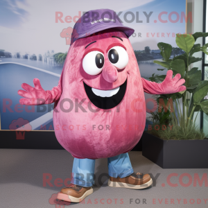 Maskottchenkostüm Rosa...