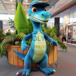 Disfraz de mascota Cyan...