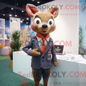 Deer mascot costume...