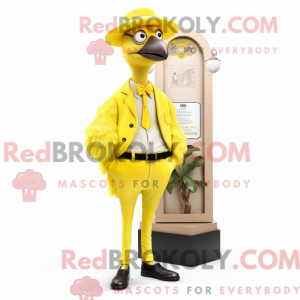 Costume mascotte d autruche...
