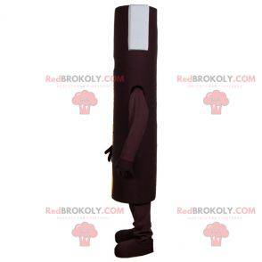 Mascot giant brown and gray ax. Tool mascot - Redbrokoly.com