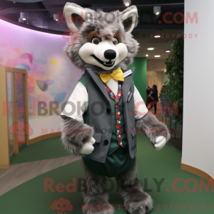 Wolf Maskottchen Kostüm...