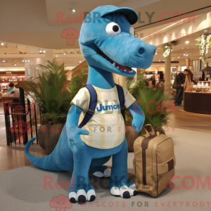 Blauw Diplodocus...