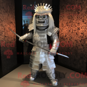 Figura de máscara de samurai exclusiva com cinto e mochila - Mascotes samurais - REBROKO_236498 - RedBrokoly.com