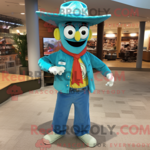Turquoise Fajitas mascot...