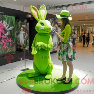 Lime Green Wild Rabbit...