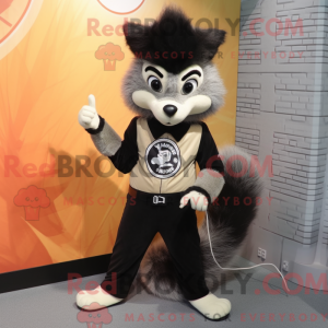 Tan Skunk-maskotdraktfigure...