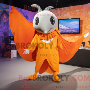 Maskotdraktfigurat Orange...