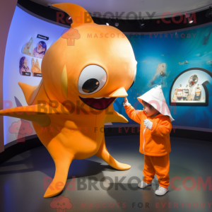 Costume de mascotte de raie...