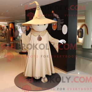 Beige Witch S Hat...