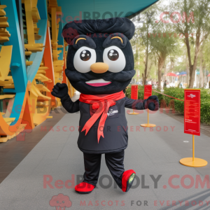 Black Pad Thai maskot...
