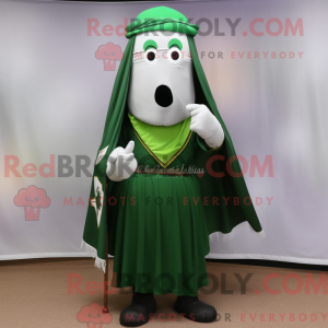 Oliven irsk flagg maskot...
