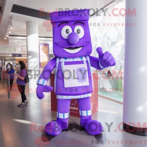 Lilla Candy Box maskot...
