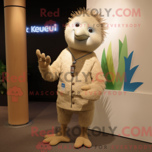 Costume mascotte de kiwi...