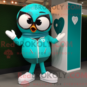 Teal Arrow Of Love mascot...